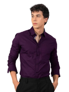 Pinkmint Men's Regular Fit Full Sleeves Formal Shirt
